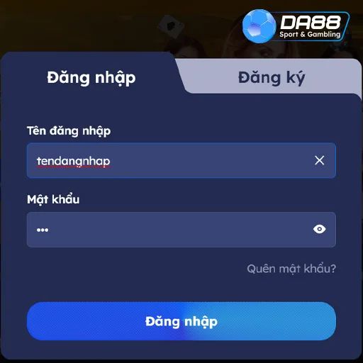 Đăng Nhập DA88